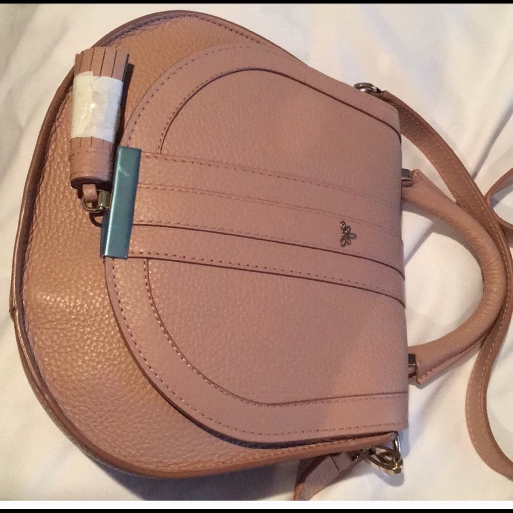 DeMellier Mini Venice Dusty Rose crossbody bag